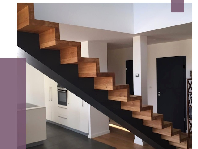 Изготовление деревянных лестниц в Нефтекамске от 87278 руб. | ПРОЛЁТ-Нтк