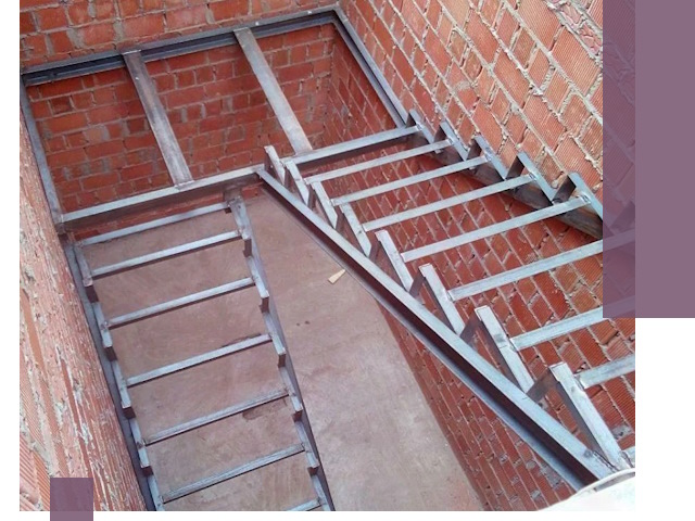 Монтаж металлических лестниц под ключ в Нефтекамске быстро и качественно