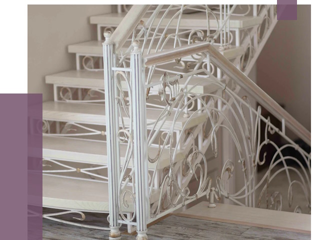 Изготовление кованых лестниц на заказ в Нефтекамске от 87278 руб. | ПРОЛЁТ-Нтк