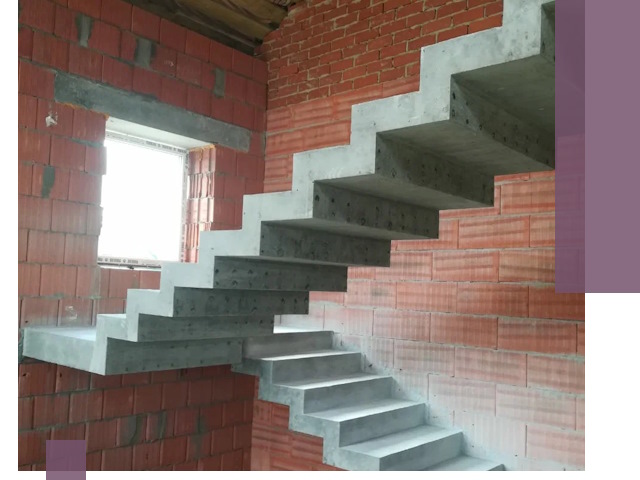 Бетонные лестницы под ключ в Нефтекамске: монтаж, демонтаж, ремонт