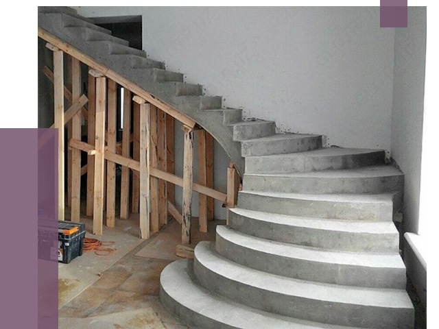 Изготовление бетонных лестниц под ключ в Нефтекамске от 20023 руб. | ПРОЛЁТ-Нтк