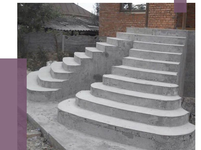 Монтаж бетонных лестниц в Нефтекамске от 4313 руб. 