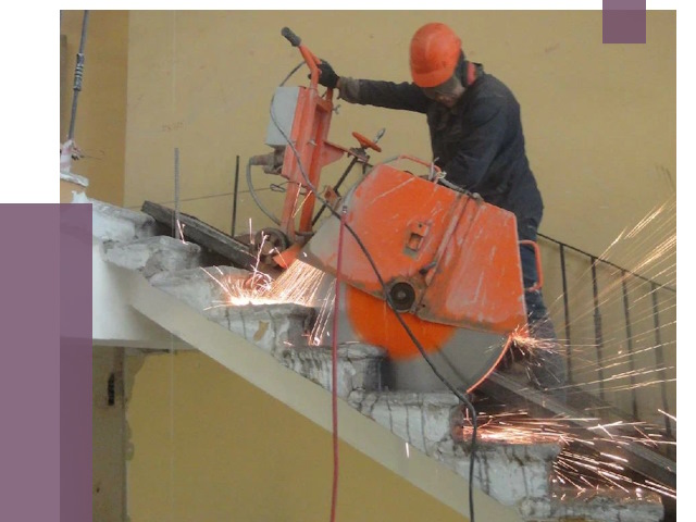 Демонтаж бетонных лестниц в Нефтекамске от 4621 руб. за м2 | ПРОЛЁТ-Нтк