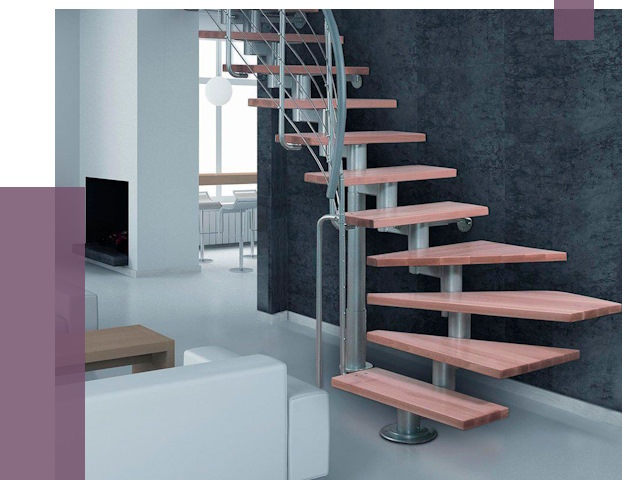 Модульные лестницы в Нефтекамске от 16942 руб. — купить в ПРОЛЁТ-Нтк