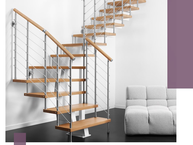 Модульные лестницы под ключ в Нефтекамске — монтаж и изготовление