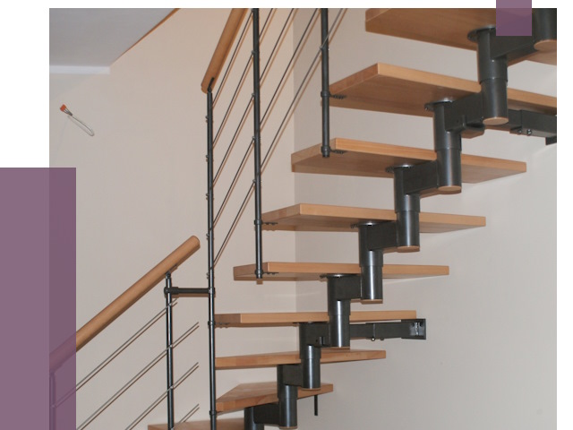 Изготовление модульных лестниц в Нефтекамске от 11552 руб. 