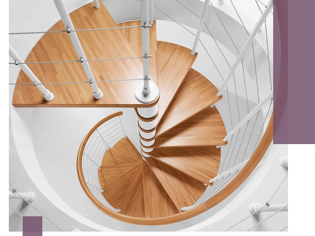 Изготовление винтовых лестниц под ключ в Нефтекамске