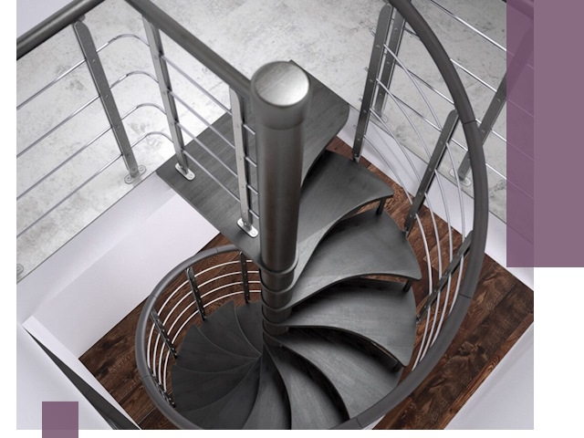 Демонтаж винтовых лестниц в Нефтекамске — быстро и безопасно