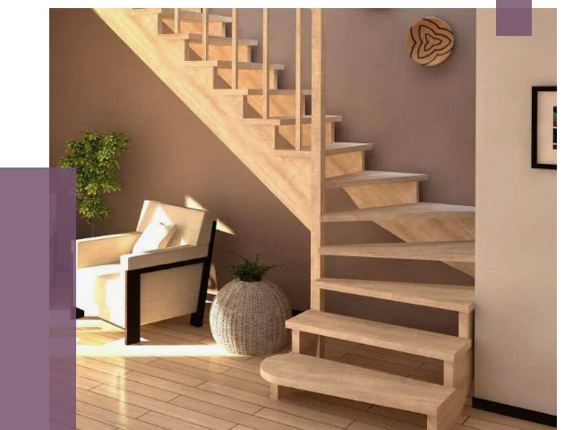 Изготовление Г-образных лестниц в Нефтекамске от 18996 руб. 