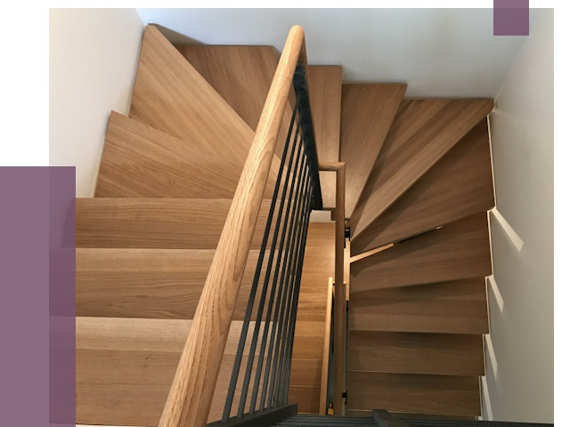 П-образные лестницы в Нефтекамске под ключ от 48773 руб. | ПРОЛЁТ-Нтк