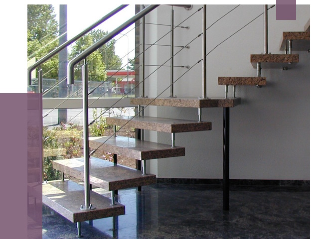 Лестницы на больцах в Нефтекамске от 8009 руб. под ключ | ПРОЛЁТ-Нтк