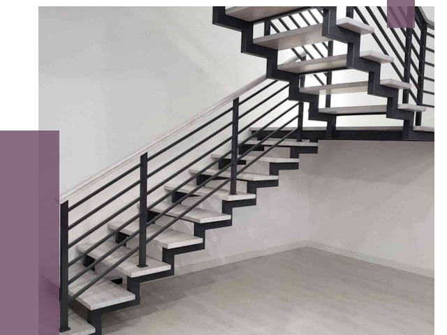 Лестницы на металлокаркасе под ключ в Нефтекамске от 12835 руб. | ПРОЛЁТ-Нтк