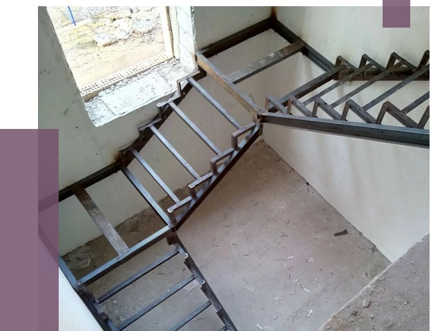 Монтаж лестниц на металлокаркасе в Нефтекамске от 12835 руб. — ПРОЛЁТ-Нтк