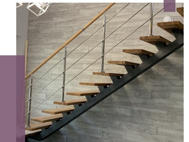 Изготовление лестниц на монокосоуре в Нефтекамске от 76497 руб. 