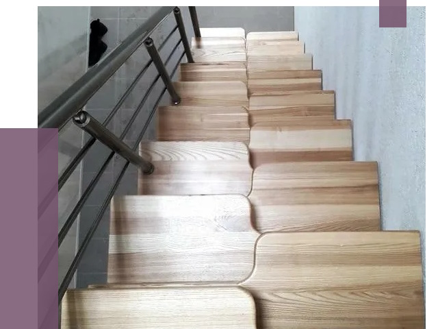 Лестницы гусиный шаг в Нефтекамске от 13092 руб. под ключ | ПРОЛЁТ-Нтк