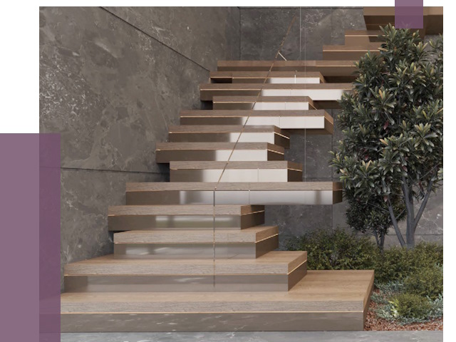 Современные лестницы в Нефтекамске от 13862 руб. | ПРОЛЁТ-Нтк