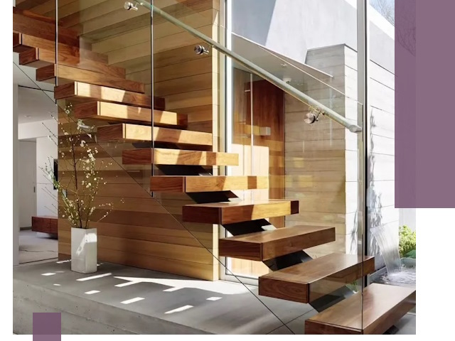 Современные лестницы на заказ в Нефтекамске — изготовление и монтаж