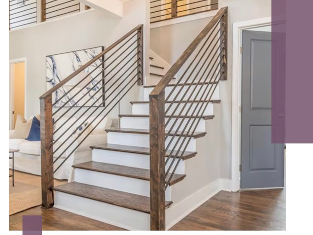 Лестницы для коттеджа под ключ в Нефтекамске — изготовление и монтаж