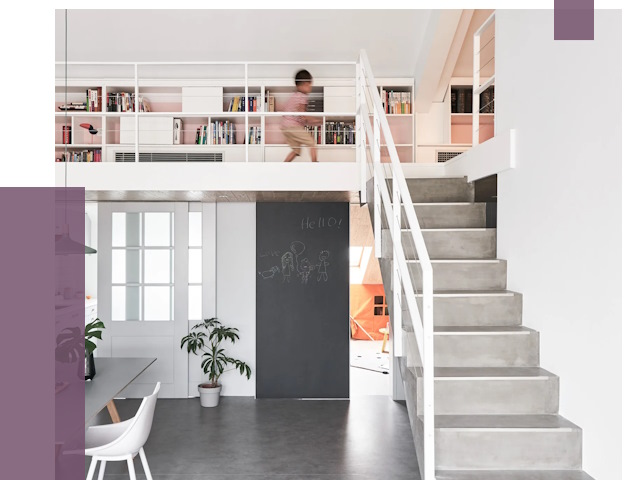 Лестницы для двухуровневой квартиры в Нефтекамске от 177123 руб. | ПРОЛЁТ-Нтк