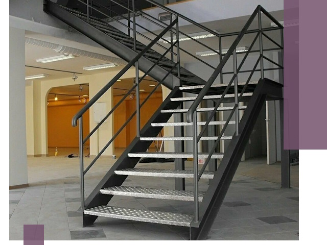 Лестницы для офиса в Нефтекамске: изготовление, монтаж, демонтаж