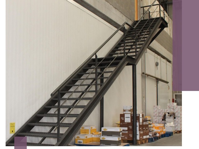 Лестницы для производства в Нефтекамске — изготовление и монтаж