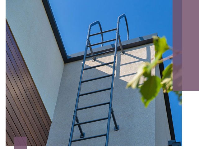 Лестницы на крышу в Нефтекамске — изготовление, монтаж, демонтаж