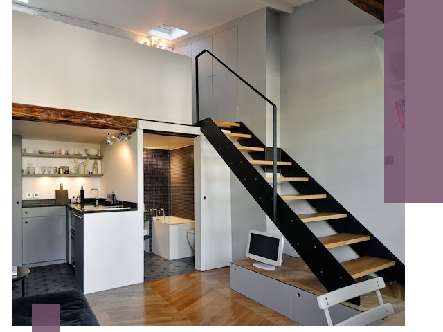 Лестницы на антресоль под ключ в Нефтекамске — изготовление и монтаж