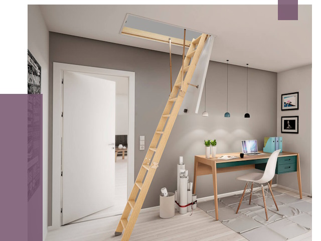 Чердачные лестницы в Нефтекамске — от 14632 руб. | ПРОЛЁТ-Нтк