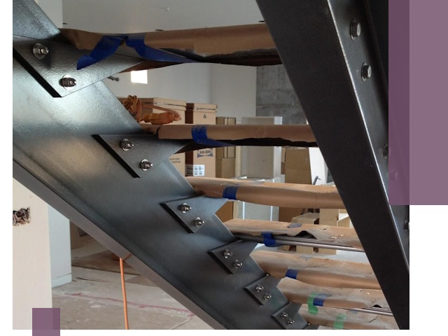 Усиление лестничных конструкций и усиление опор в Нефтекамске