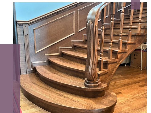 Дубовые лестницы под ключ в Нефтекамске от 177123 руб. — ПРОЛЁТ-Нтк