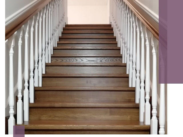 Лестницы из ясеня на заказ в Нефтекамске — изготовление и монтаж