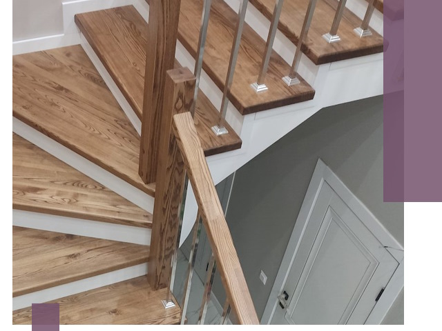 Обшивка металлических лестниц под ключ в Нефтекамске