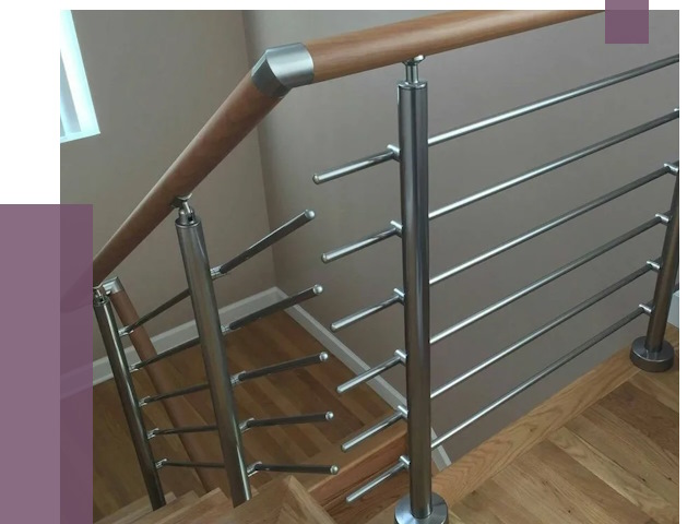 Изготовление перил в Нефтекамске от 4621 руб. — перила на заказ | ПРОЛЁТ-Нтк