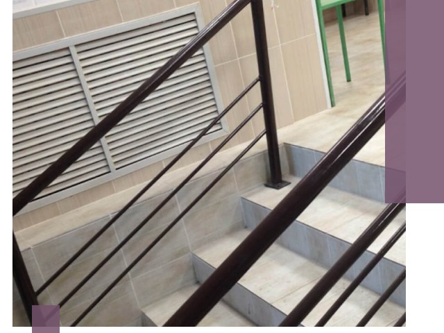 Изготовление перил из металла под ключ в Нефтекамске