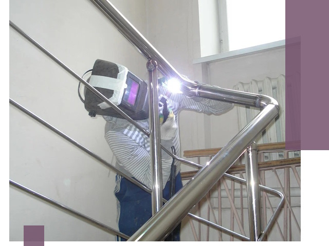 Монтаж перил и ограждений качественно в Нефтекамске