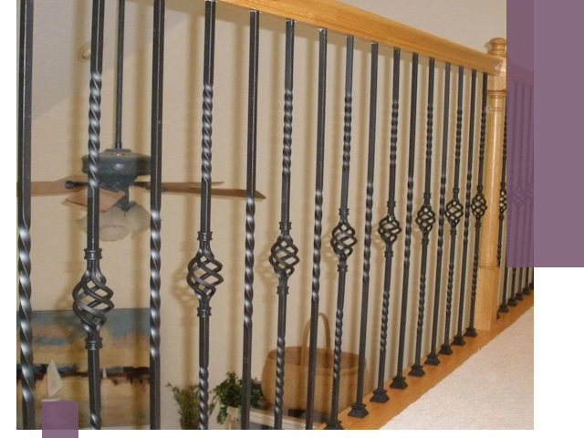 Изготовление и монтаж кованных перил в Нефтекамске под ключ