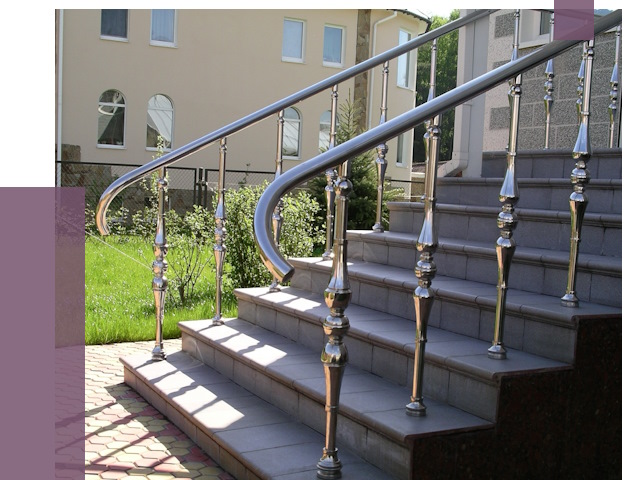 Перила для крыльца в Нефтекамске от 10781 руб. — монтаж ПРОЛЁТ-Нтк