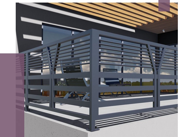 Изготовление балконных ограждений в Нефтекамске от 10781 руб. | ПРОЛЁТ-Нтк