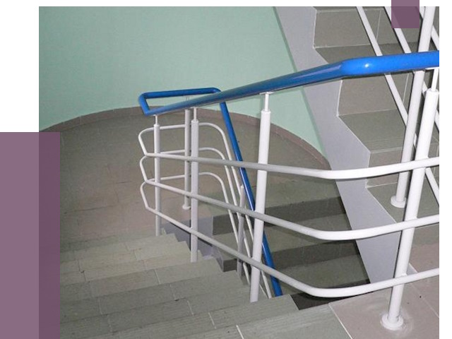 Перила в подъезде в Нефтекамске — установка и замена от 7444 руб. | ПРОЛЁТ-Нтк