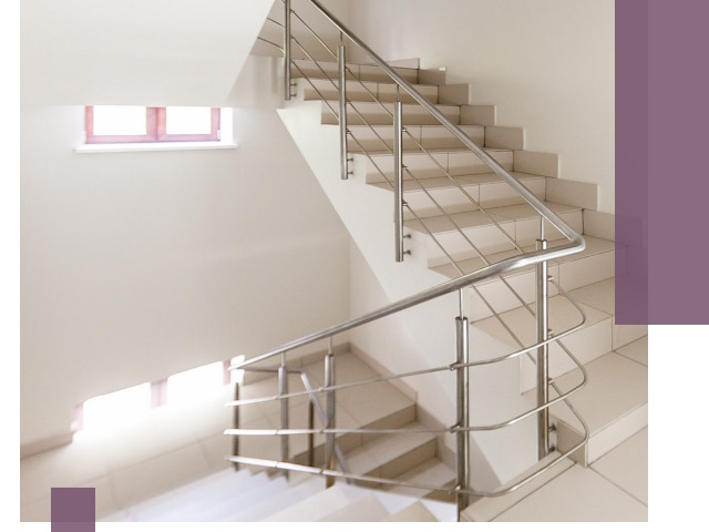 Установка и замена перил в подъезде в Нефтекамске