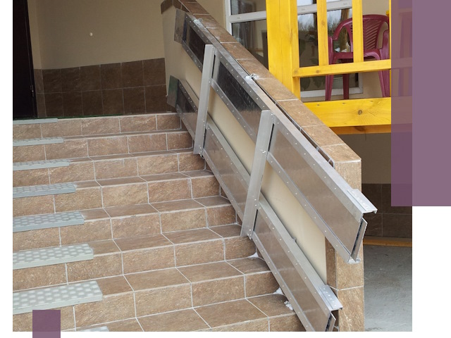 Откидные пандусы под ключ в Нефтекамске — монтаж и демонтаж