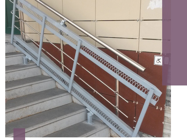 Изготовление откидных пандусов под ключ в Нефтекамске