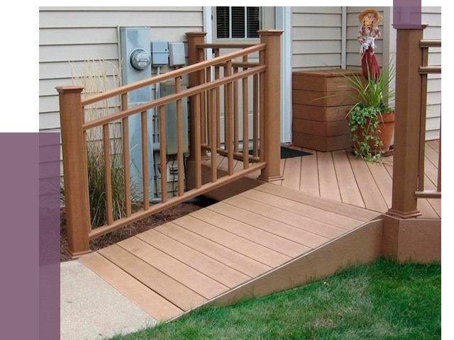 Пандус на крыльцо в Нефтекамске под ключ от 7804 руб.