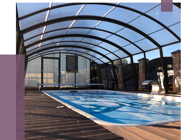 Навесы для бассейна в Нефтекамске от 16840 руб. под ключ | ПРОЛЁТ-Нтк