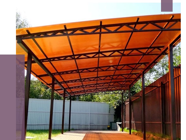 Односкатные навесы под ключ в Нефтекамске от 13194 руб. 