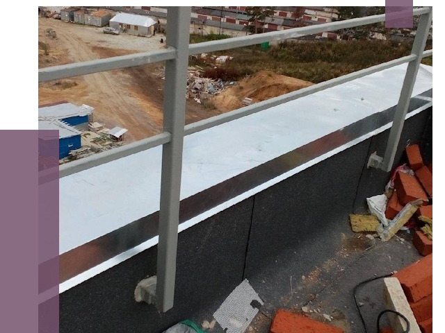 Монтаж парапетов в Нефтекамске от 4313 руб.  | ПРОЛЁТ-Нтк