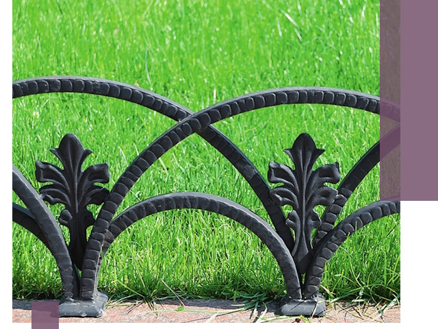 Декоративные металлические бордюры под ключ в Нефтекамске