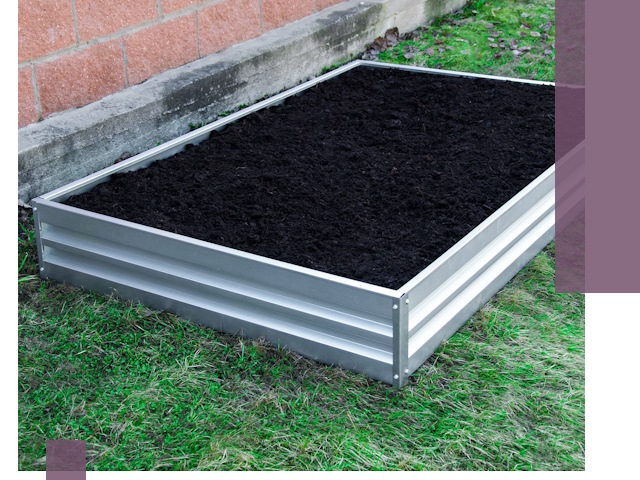 Металлические бордюры для грядок в Нефтекамске: прочность и аккуратность