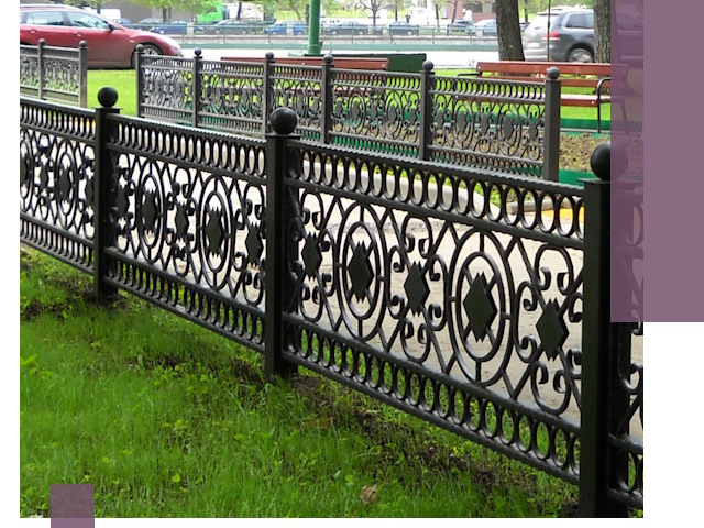 Секционные газонные ограждения под ключ в Нефтекамске