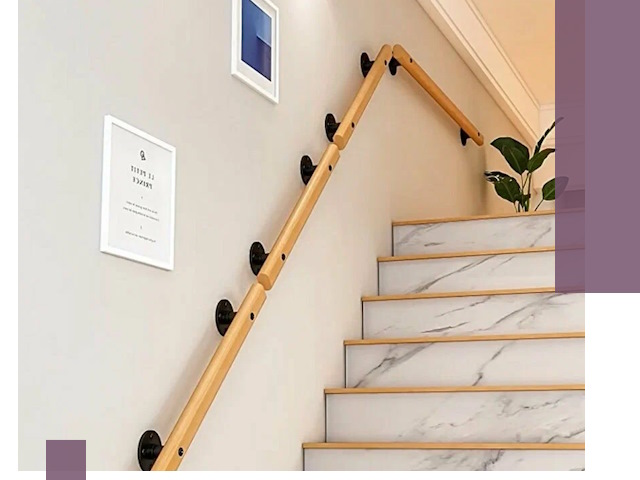 Поручни металлические и деревянные под ключ в Нефтекамске